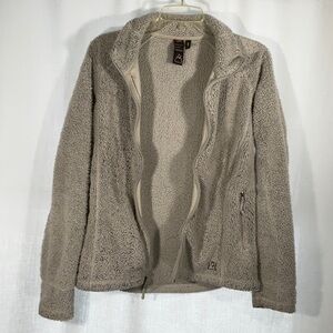 Avalanche Cozy Oatmeal-Fleece Jacket Size Large